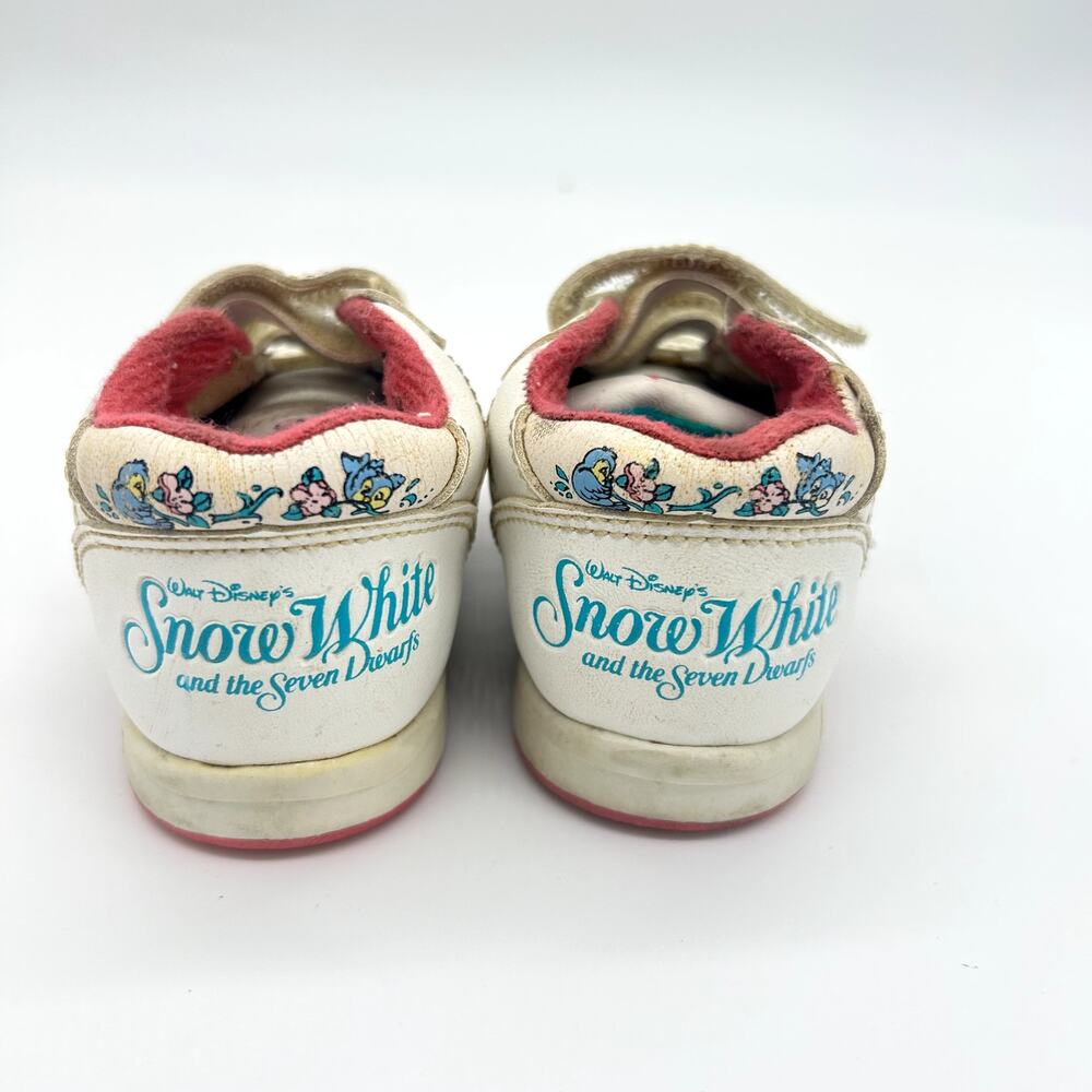 Vintage Snow White Sneakers 90's Y2K Disney Princess Girl Baby Toddler Shoes 4 - Picture 11 of 12